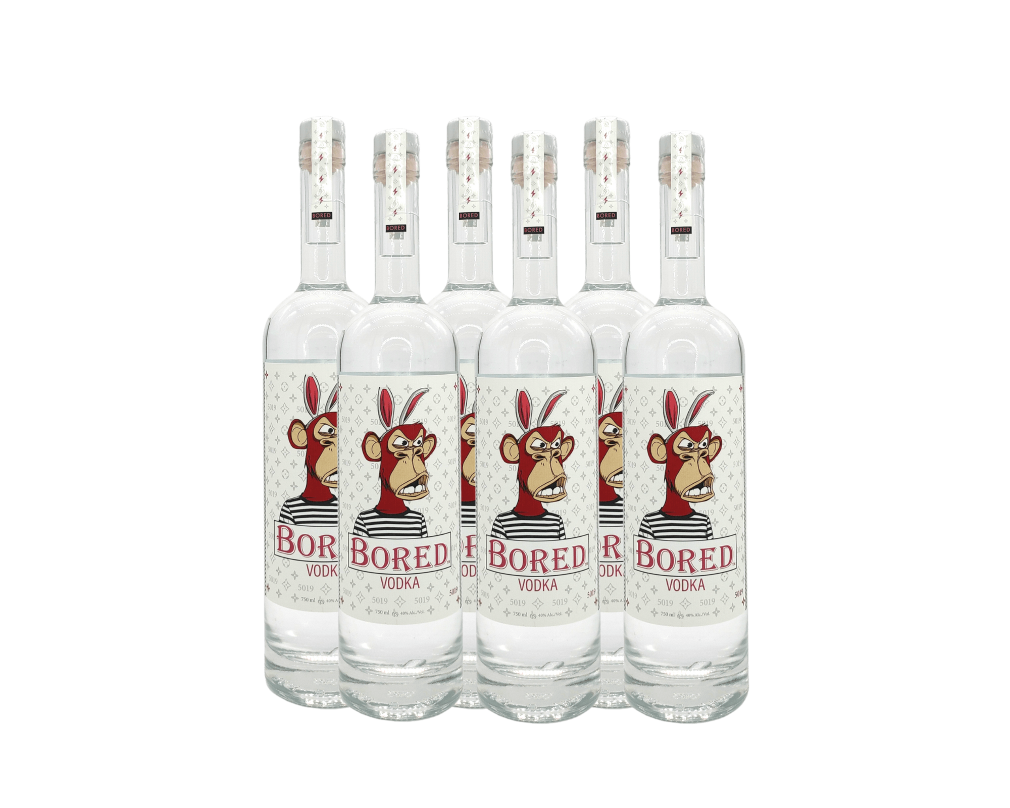 Bored Vodka (V1) - Single Bottle - 750ml