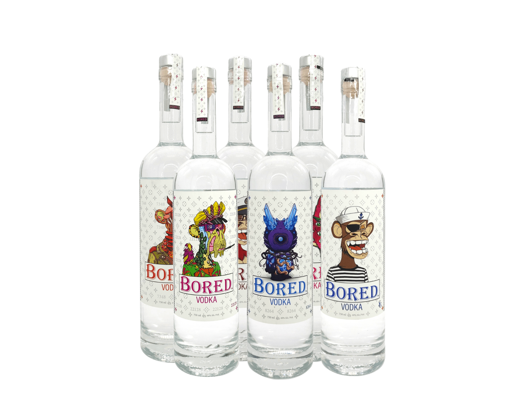 Bored Vodka (V1) - Single Bottle - 750ml